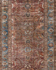 The Layla Rug 1 | Brick/Blue