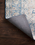 The Layla Rug 7 | Blue/Tangerine