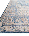 The Layla Rug 7 | Blue/Tangerine