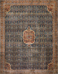 The Layla Rug 9 | Blue/Spice