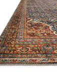 The Layla Rug 9 | Blue/Spice