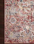 Arianna Rust Rug - by Loloi | Power - Loomed Rug - Plain Jane Interiors
