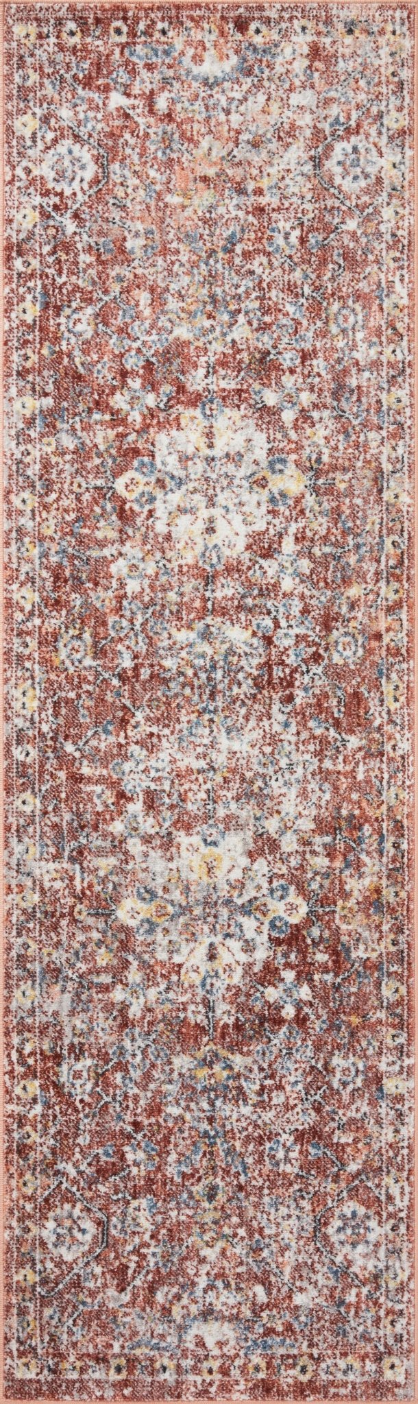 Arianna Rust Rug - by Loloi | Power - Loomed Rug - Plain Jane Interiors