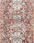 Arianna Rust Rug - by Loloi | Power - Loomed Rug - Plain Jane Interiors