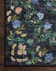 Astrid Black Rug by Rifle paper Co - Plain Jane Interiors