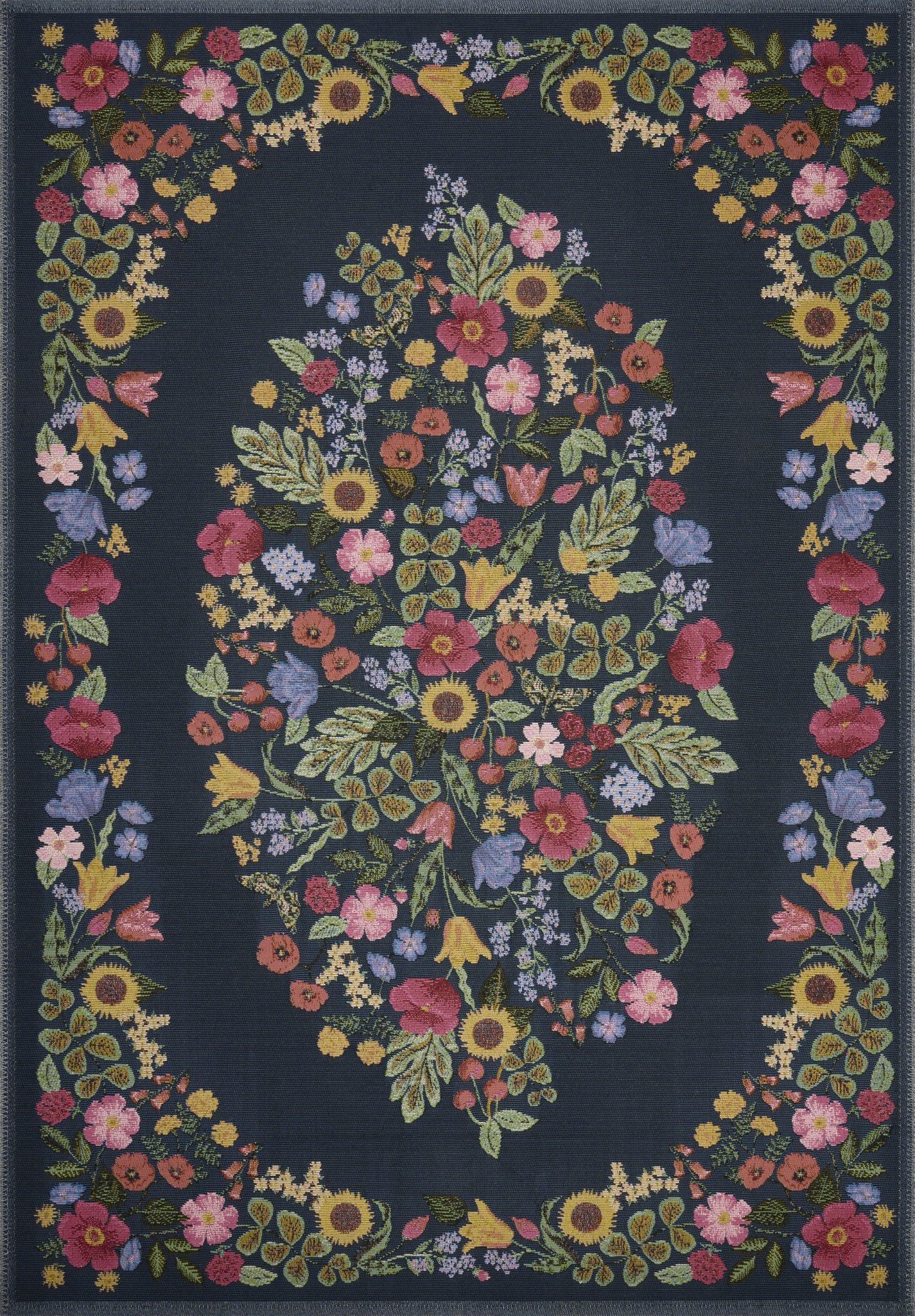 Blossom Cream Rug by Rifle paper Co - Plain Jane Interiors