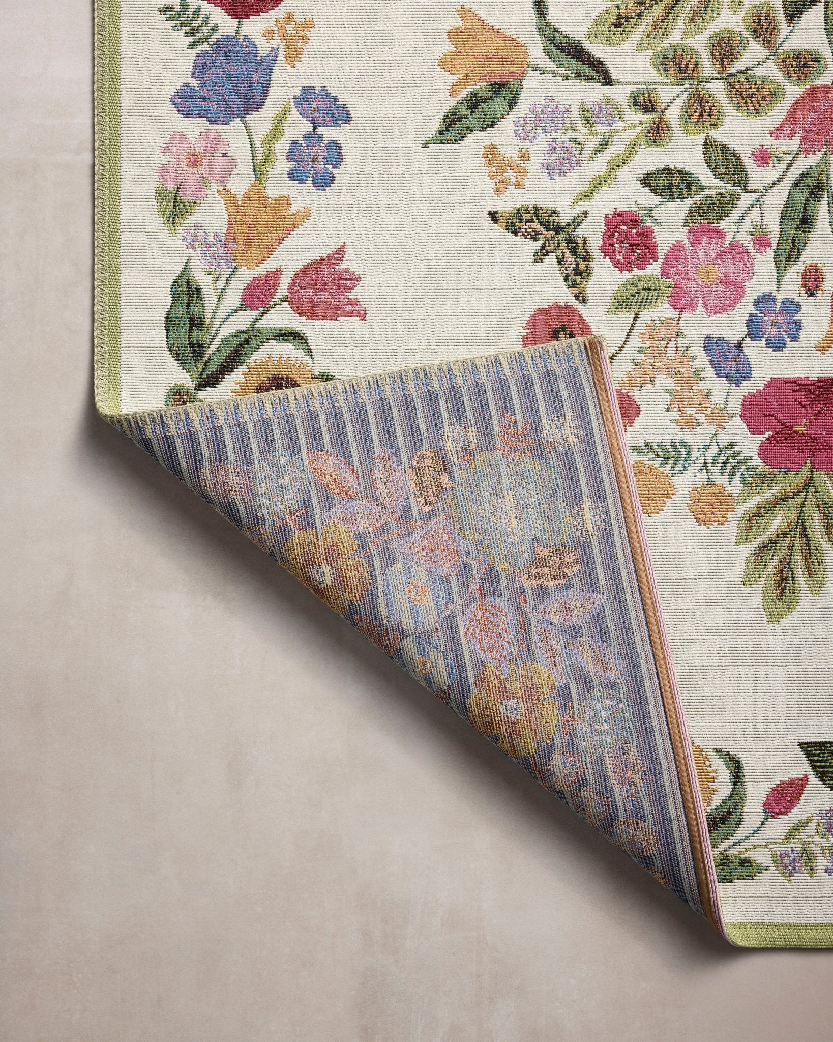 Blossom Navy Rug by Rifle paper Co - Plain Jane Interiors