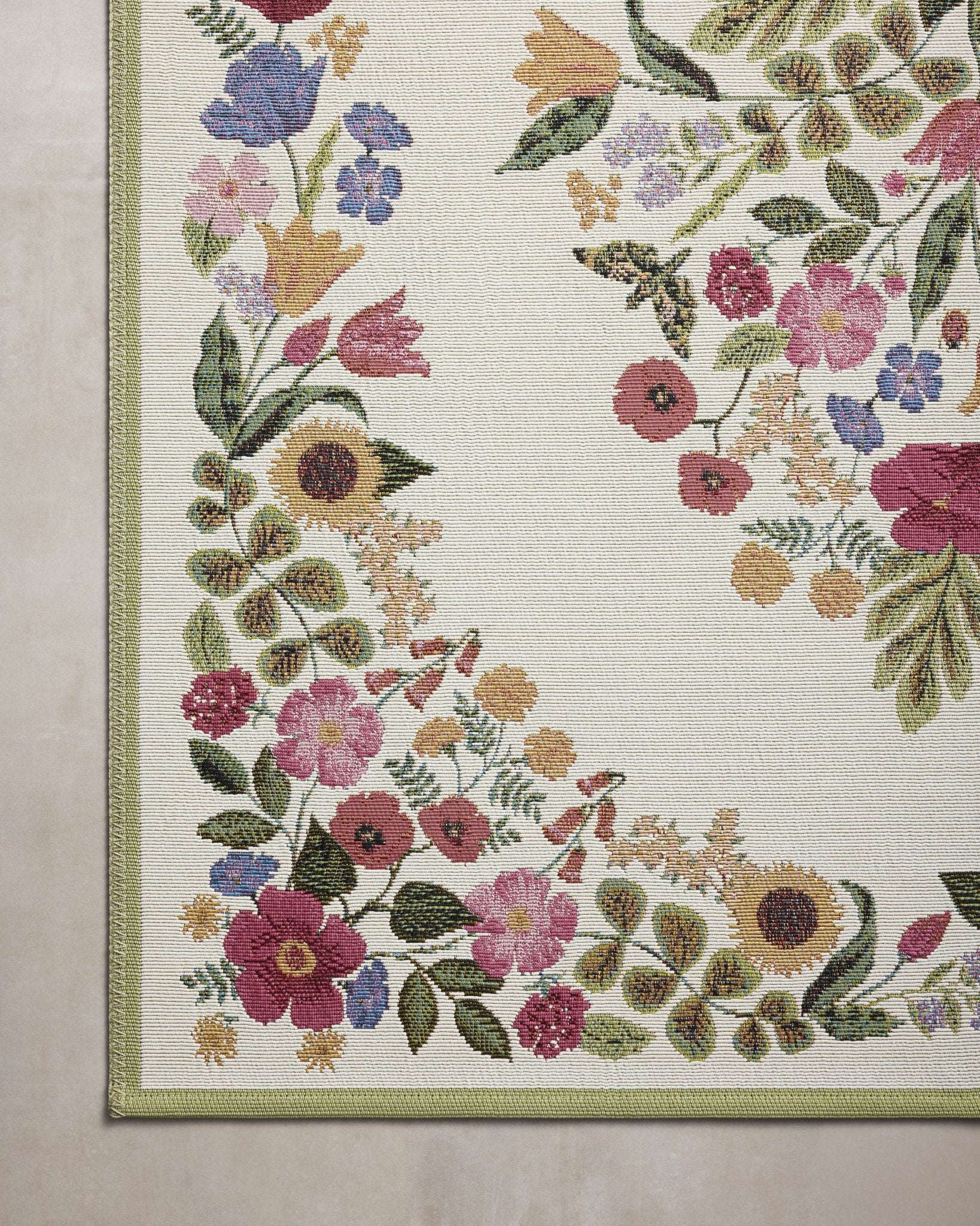 Blossom Navy Rug by Rifle paper Co - Plain Jane Interiors