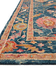 Clara Rug in Marine/Multi - by Loloi | Hooked Wool Rug - Plain Jane Interiors