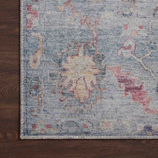 Eleanor Rug in Silver/Multi - by Loloi | Power - loomed Rug - Plain Jane Interiors