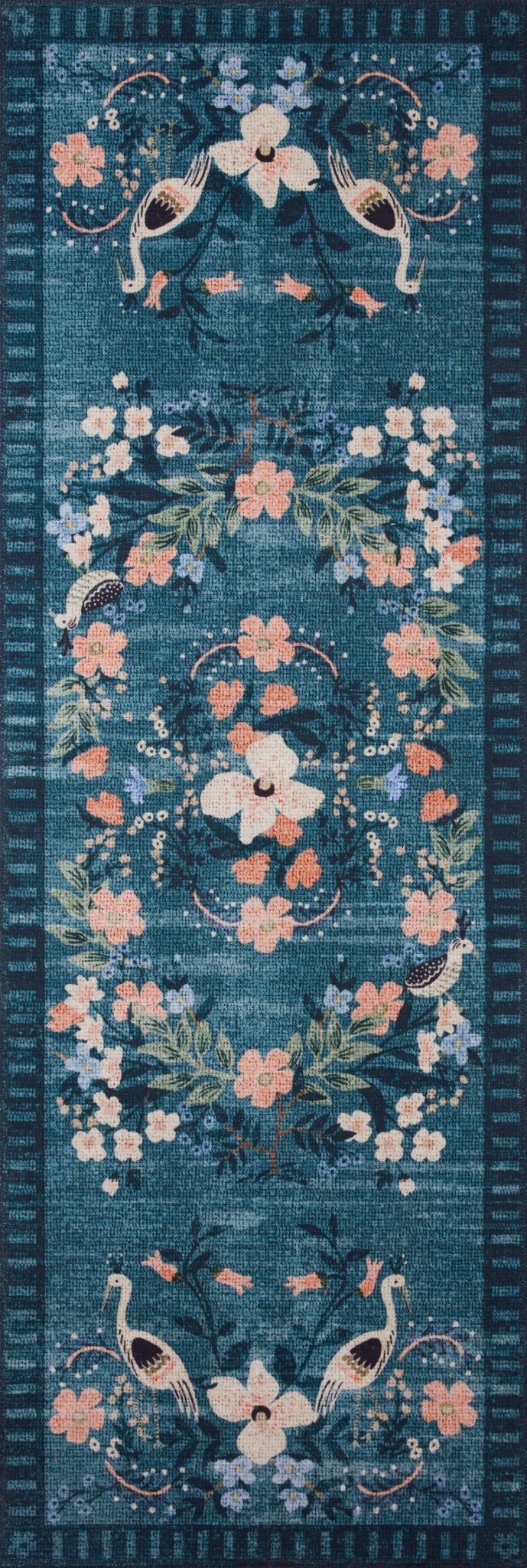 Giulia Gray Rug by Rifle paper Co - Plain Jane Interiors