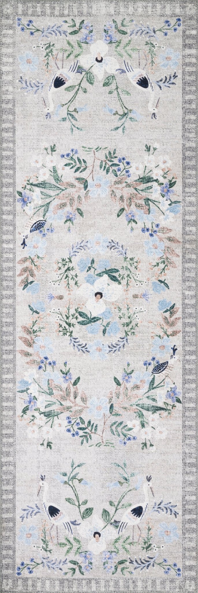 Giulia Rose Rug by Rifle paper Co - Plain Jane Interiors