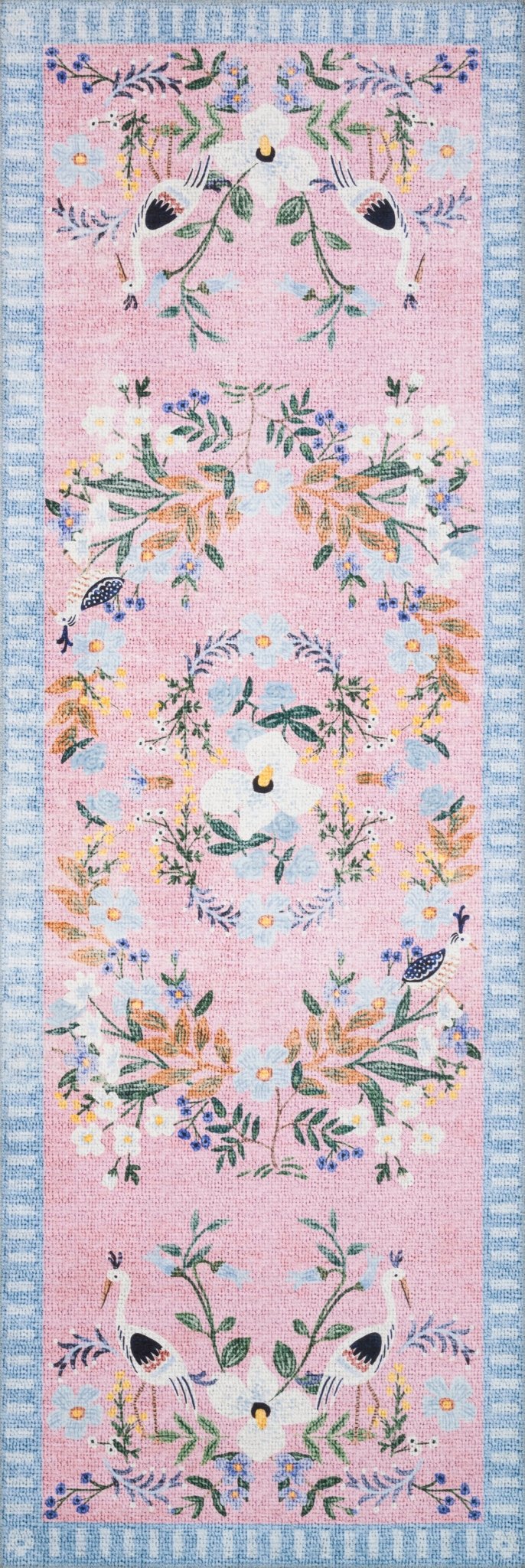 Giulia Rose Rug by Rifle paper Co - Plain Jane Interiors