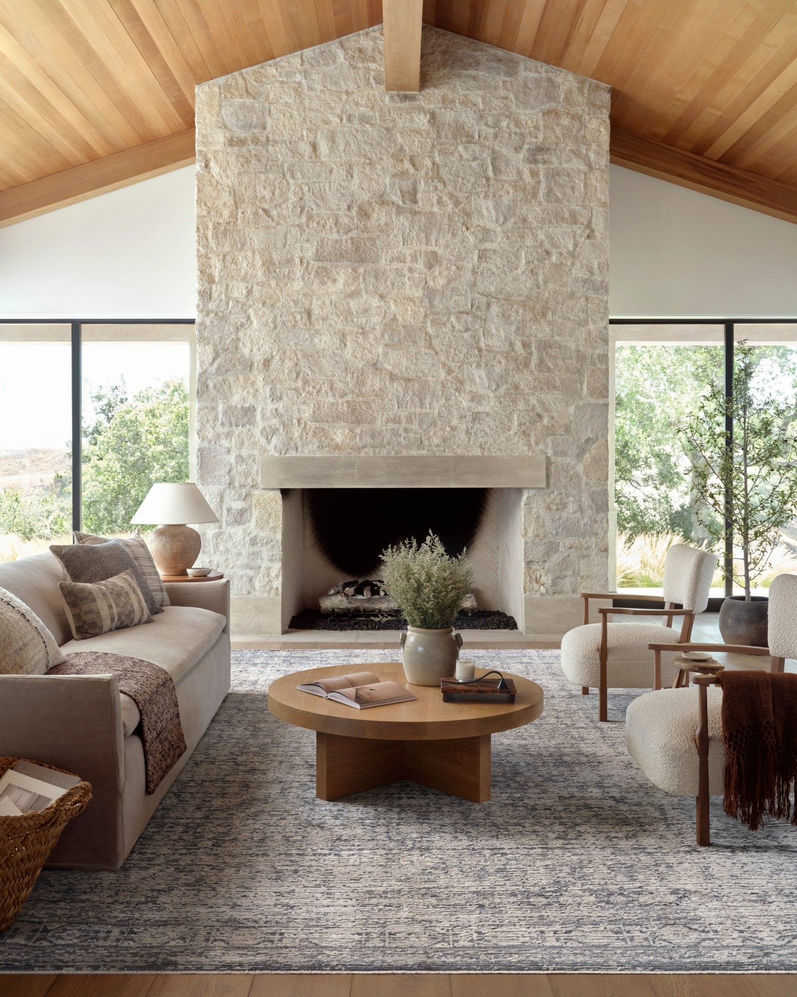 Iris Rug in Taupe By Amber Lewis - Plain Jane Interiors