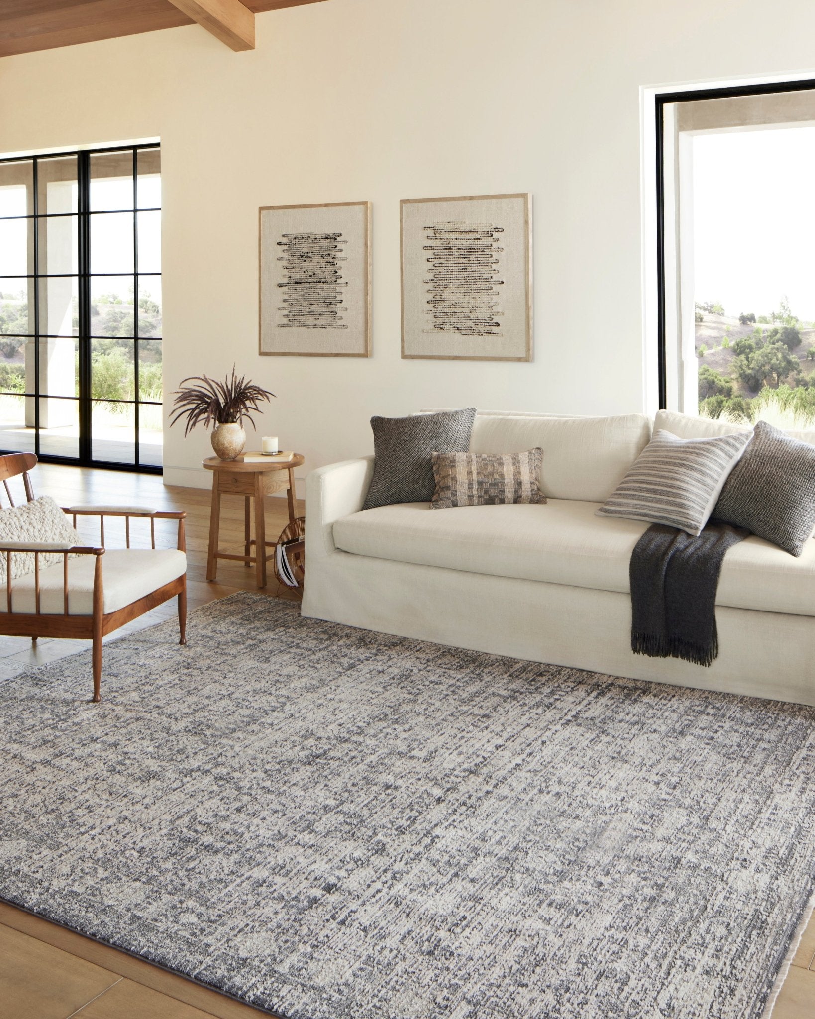 Iris Rug in Taupe By Amber Lewis - Plain Jane Interiors