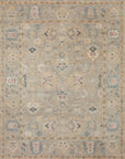 Ivy Rug in Grey/Gold - by Loloi | Hand - Knotted Wool Rug - Plain Jane Interiors