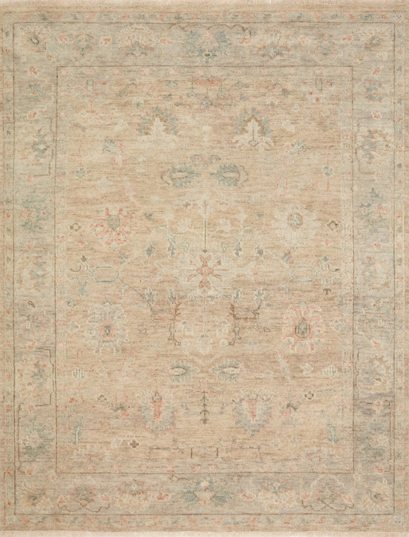 Juliette Rug in Sky/Ash - by Loloi | Hand - Knotted Wool Rug - Plain Jane Interiors