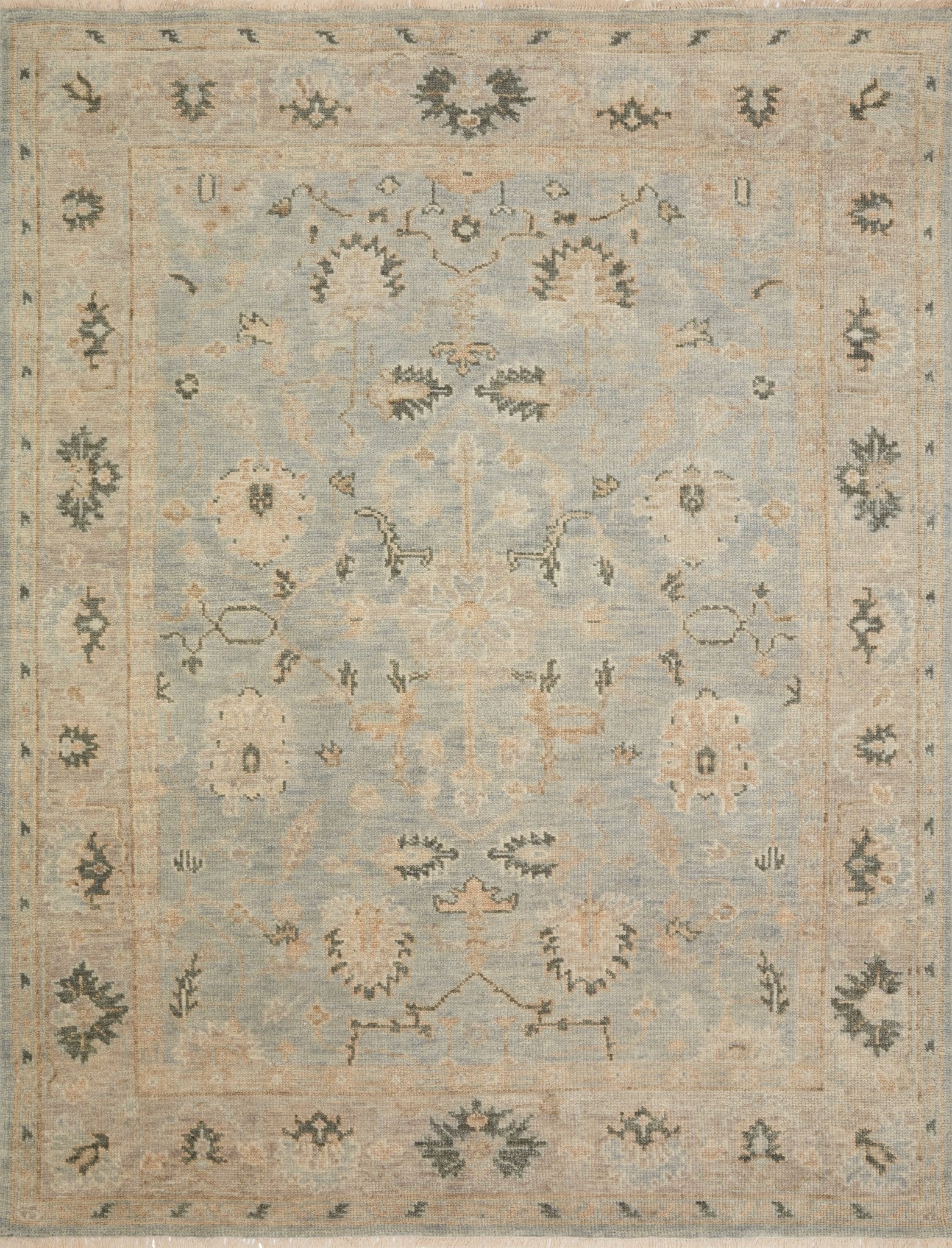 Juliette Rug in Sky/Ash - by Loloi | Hand - Knotted Wool Rug - Plain Jane Interiors