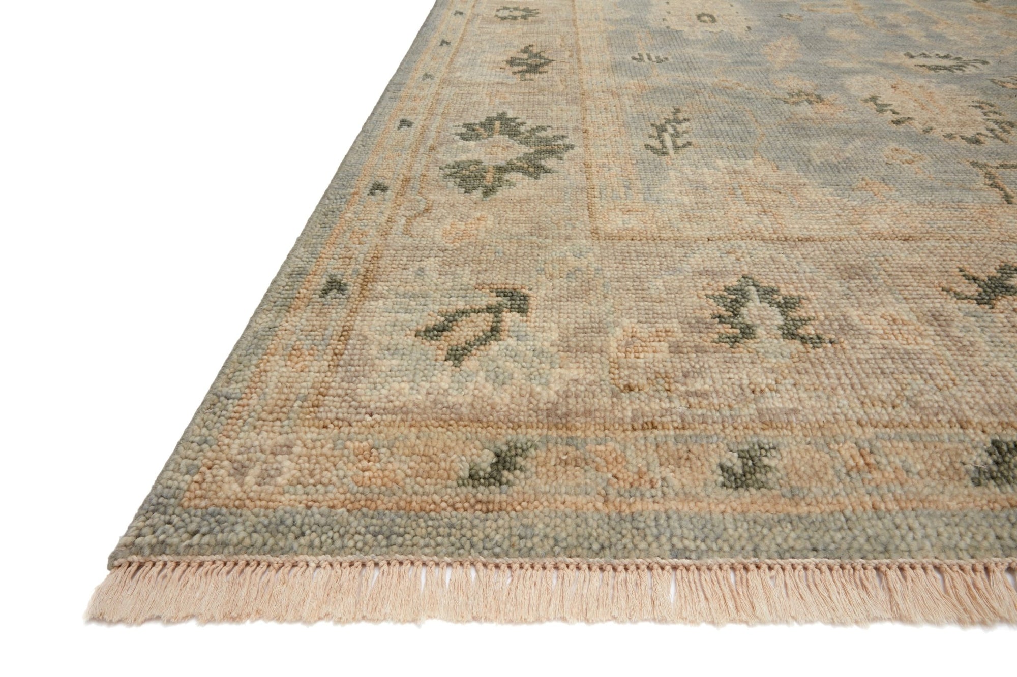 Juliette Rug in Sky/Ash - by Loloi | Hand - Knotted Wool Rug - Plain Jane Interiors