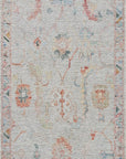 Leah Rug in a Pebble/Multi - by Loloi | Power Loomed Rug - Plain Jane Interiors