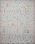 Leah Rug in a Pebble/Multi - by Loloi | Power Loomed Rug - Plain Jane Interiors