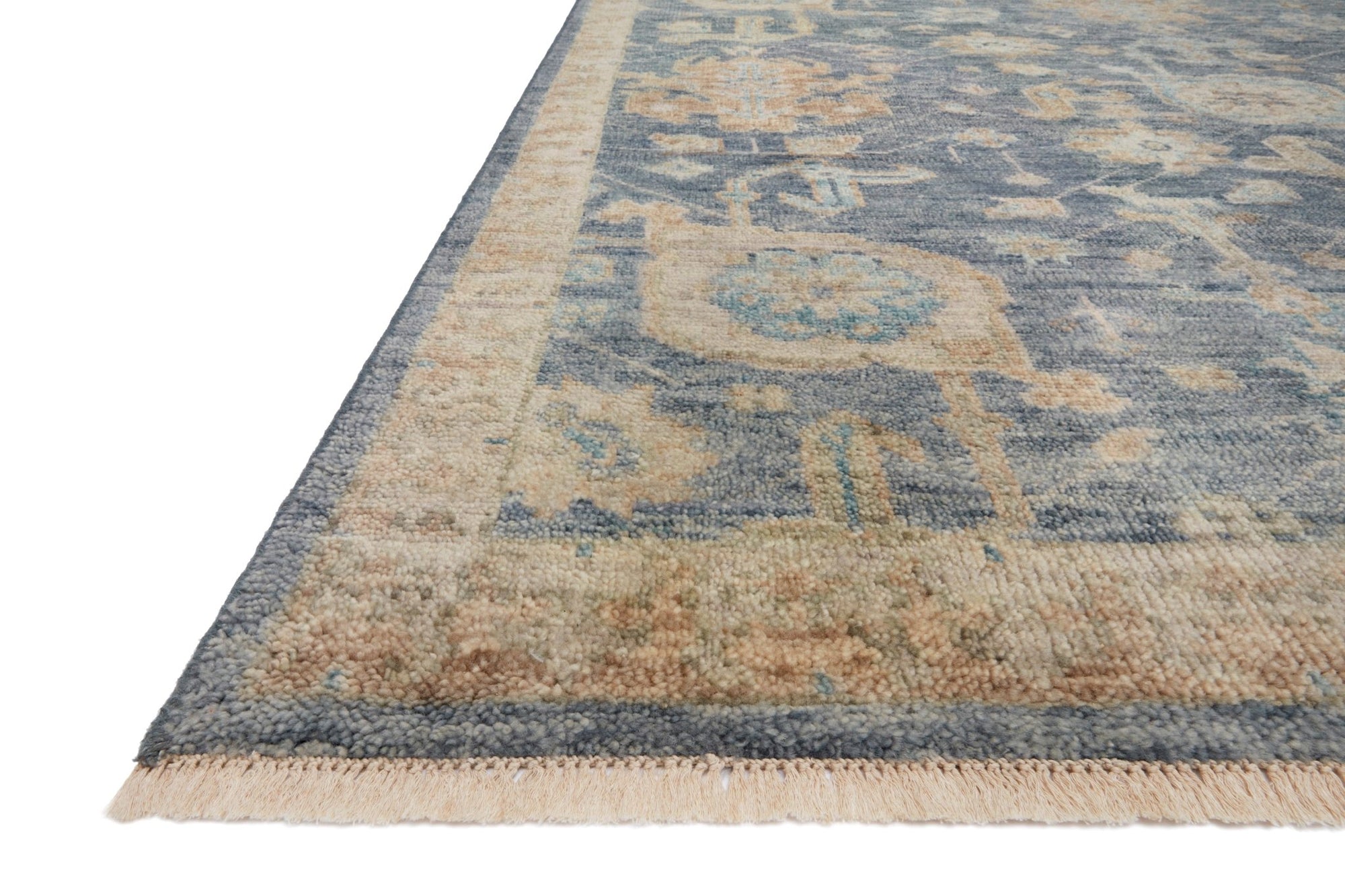 Molly Rug in Beige - by Loloi | Hand - Knotted Wool Rug - Plain Jane Interiors