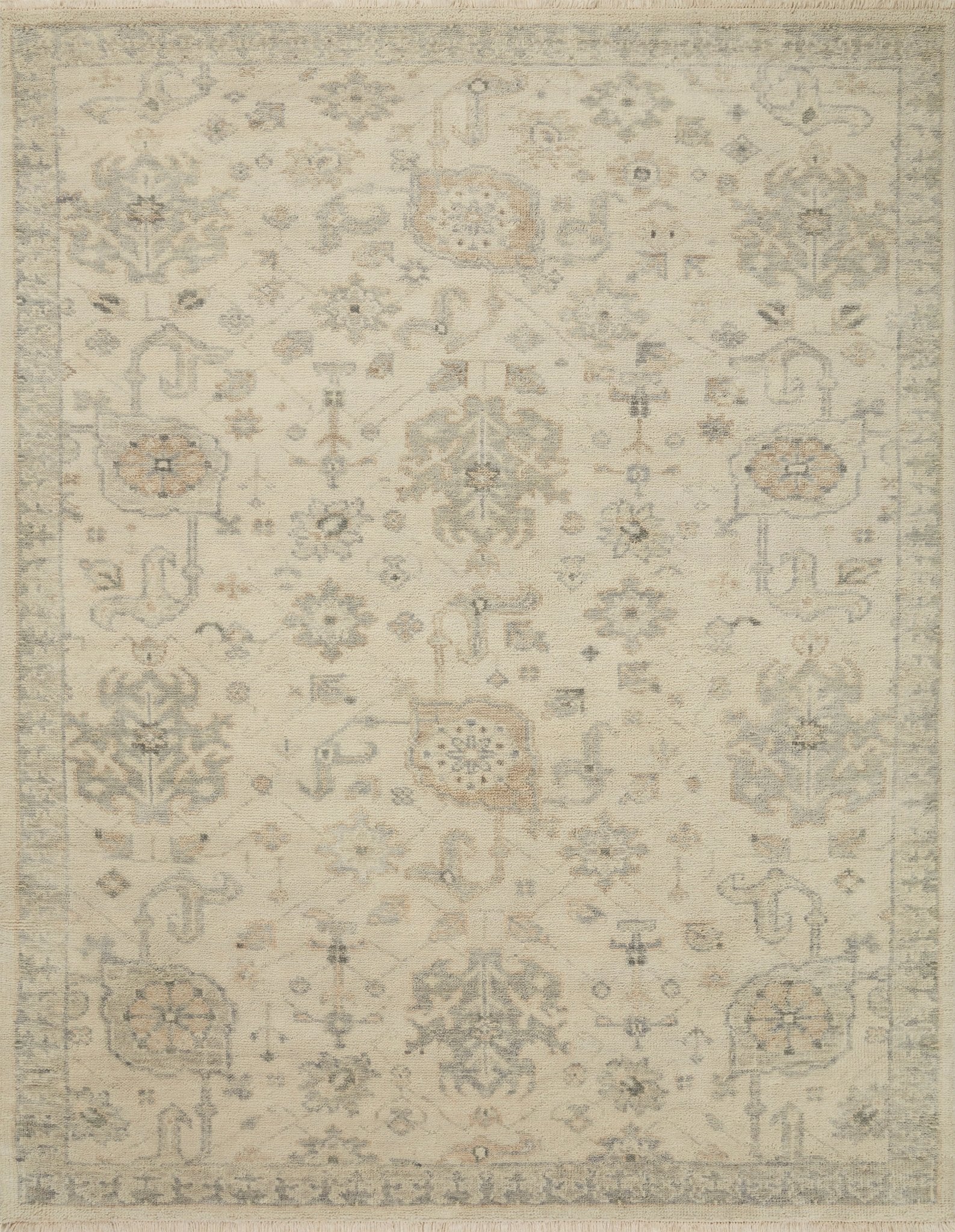 Molly Rug in Beige - by Loloi | Hand - Knotted Wool Rug - Plain Jane Interiors
