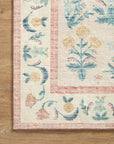 Mughal Rose Rug in Moss by Riffle Paper Co - Plain Jane Interiors