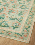 Mughal Rose Rug in Moss by Riffle Paper Co - Plain Jane Interiors