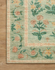 Mughal Rose Rug in Moss by Riffle Paper Co - Plain Jane Interiors