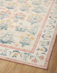 Mughal Rose Rug in Moss by Riffle Paper Co - Plain Jane Interiors