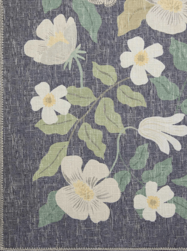 Primrose Charcoal Rug by Rifle Paper - Plain Jane Interiors