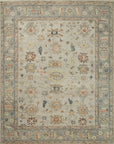 Stella Rug in Stone/Multi - By Loloi Rugs| Hand - Knotted Wool - Plain Jane Interiors