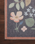 Strawberry Fields Black Rug by Rifle paper Co - Plain Jane Interiors