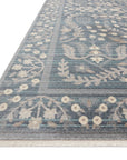 The Anika Navy Rug by Riffle Co Paper x Loloi - Plain Jane Interiors