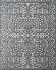 The Anika Navy Rug by Riffle Co Paper x Loloi - Plain Jane Interiors