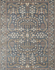The Anika Navy Rug by Riffle Co Paper x Loloi - Plain Jane Interiors