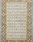 The Belverde Gold Rug by Riffle Co Paper x Loloi - Plain Jane Interiors