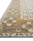 The Belverde Gold Rug by Riffle Co Paper x Loloi - Plain Jane Interiors