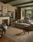 The Edinburgh Rug in SAND / GREEN | Rifle Paper Co x Loloi - Plain Jane Interiors