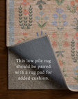 The Edinburgh Rug in WHEAT / MULTI | Rifle Paper Co x Loloi - Plain Jane Interiors