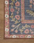 The Florence Slate / Sage Rug by Riffle Co Paper x Loloi - Plain Jane Interiors