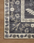The Florence Slate / Sage Rug by Riffle Co Paper x Loloi - Plain Jane Interiors