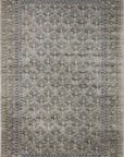 The Forte Navy/Red Rug by Riffle Co Paper x Loloi - Plain Jane Interiors