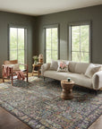 The Grove Khaki Rug by Riffle Co Paper x Loloi - Plain Jane Interiors