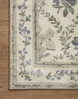 The Hawthorne Navy Rug by Riffle Co Paper x Loloi - Plain Jane Interiors