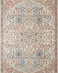 The Isa Rust Rug by Riffle Co Paper x Loloi - Plain Jane Interiors
