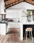 The Layla Rug 1 | Brick/Blue - Plain Jane Interiors