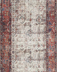 The Layla Rug 12 | Ivory/Brick - Plain Jane Interiors