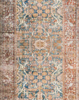 The Layla Rug 4 | Ocean/Rust - Plain Jane Interiors